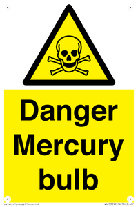 Danger Mercury bulb